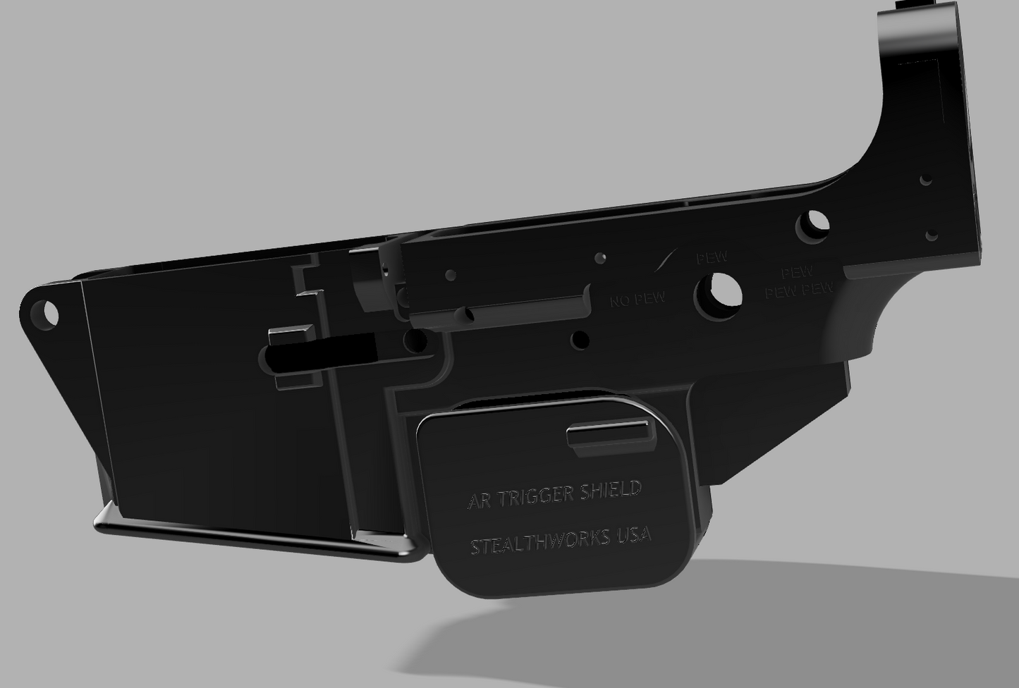 AR-15 TRIGGER SHIELD
